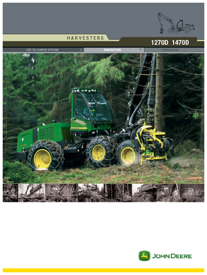 Oogstmachines John Deere 1470 D Eco III
