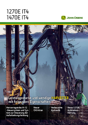 Oogstmachines John Deere 1470 E IT4