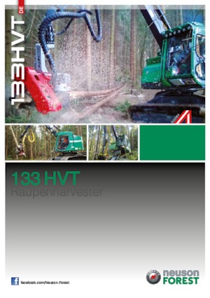 Oogstmachines Neuson Forest 133HVT