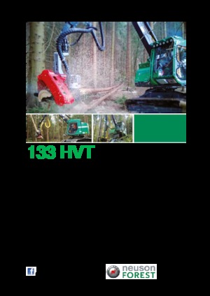 Oogstmachines Neuson Forest 133HVT