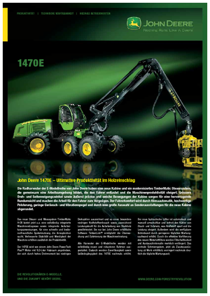 Oogstmachines John Deere 1470 E