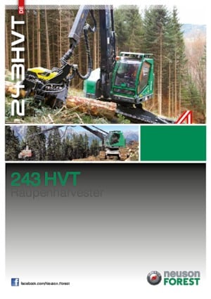 Oogstmachines Neuson Forest 243HVT