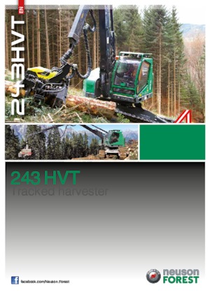 Oogstmachines Neuson Forest 243HVT