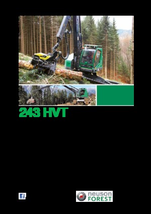 Oogstmachines Neuson Forest 243HVT