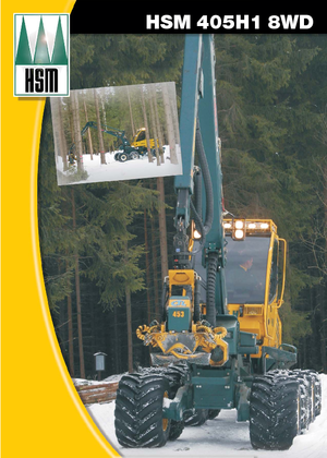 Oogstmachines HSM 405 H1 8WD