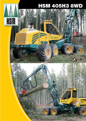 Oogstmachines HSM 405 H3 8WD
