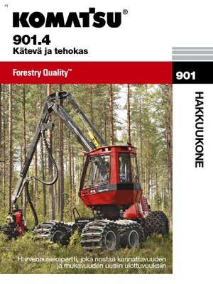 Oogstmachines Komatsu 901.4