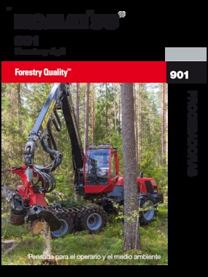 Oogstmachines Komatsu 901