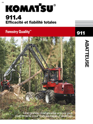 Oogstmachines Komatsu 911.4