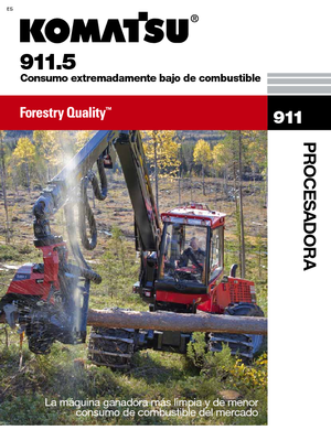 Oogstmachines Komatsu 911.5