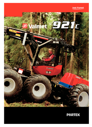 Oogstmachines Valmet 921 C