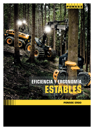 Oogstmachines Ponsse Ergo