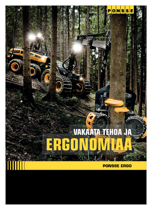 Oogstmachines Ponsse Ergo