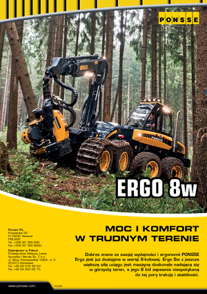 Oogstmachines Ponsse Ergo