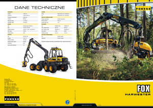 Oogstmachines Ponsse Fox