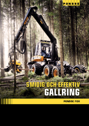 Oogstmachines Ponsse Fox