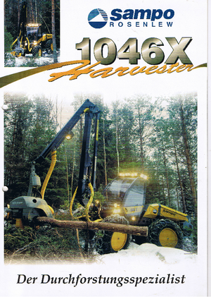 Oogstmachines Sampo Rosenlew SR 1046 X