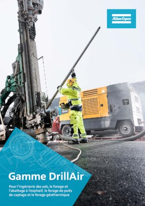 Stationaire Perslucht Compressors - diesel, elektrisch, benzine Atlas Copco DrillAir V28