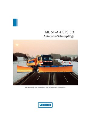 Snelwegsneeuwruimers Schmidt ML 51 A
