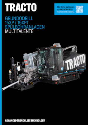 Horizontale Boren TRACTO-Technik Grundodrill 15 XP