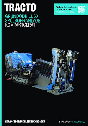 Horizontale Boren TRACTO-Technik Grundodrill 5 X