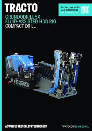 Horizontale Boren TRACTO-Technik Grundodrill 5 X