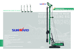 Horizontale Boren Sunward SWDM245