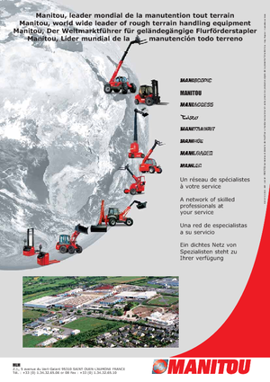 Orderverzameltrucks Manitou CI 20