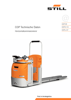 Orderverzameltrucks Still COP 20
