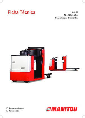 Orderverzameltrucks Manitou CI 12 PF