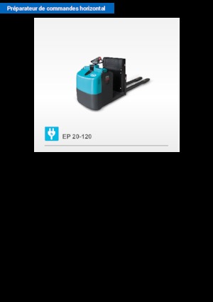 Orderverzameltrucks Baoli EP 20-120