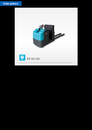 Orderverzameltrucks Baoli EP 20-120