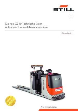 Orderverzameltrucks Still iGo neo CX 20