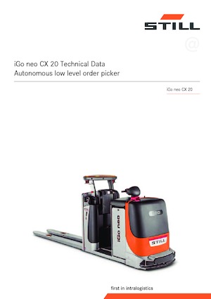Orderverzameltrucks Still iGo neo CX 20