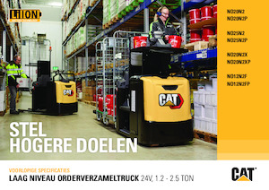 Orderverzameltrucks Caterpillar NO12N2FP
