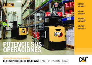 Orderverzameltrucks Caterpillar NO20N2XP