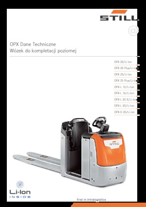 Orderverzameltrucks Still OPX 25