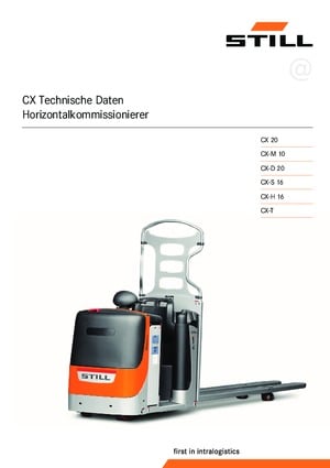 Orderverzameltrucks Still CX-H 16