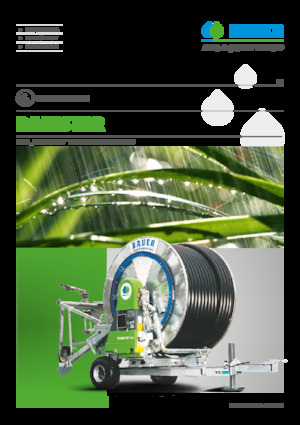 Slang haspels Bauer Irrigation RAINSTAR A2 50-135