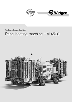 Asfaltrecyclingmachines/-Warmrecycling Wirtgen HM 4500