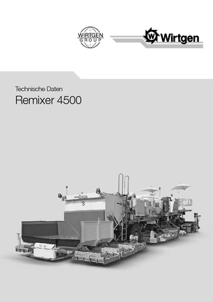 Asfaltrecyclingmachines/-Warmrecycling Wirtgen RX 4500
