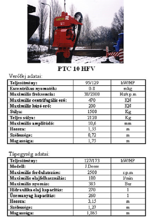 Trilhamers PTC 10 HFV