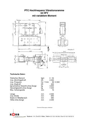 Trilhamers PTC 34 HFV