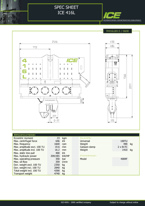 Trilhamers ICE 416 L