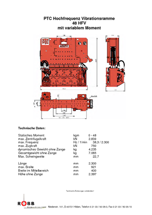 Trilhamers PTC 48 HFV