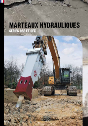 Hydraulische brekers Demarec DFX-58