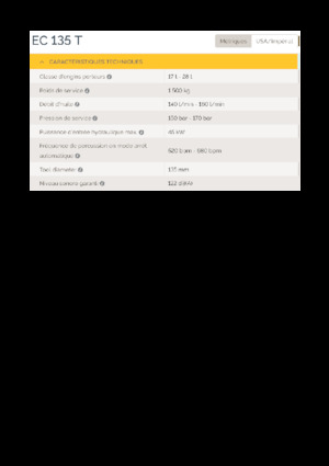 Hydraulische brekers Epiroc EC 150 T