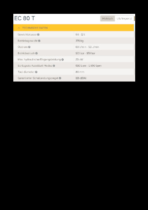 Hydraulische brekers Epiroc EC 80 T