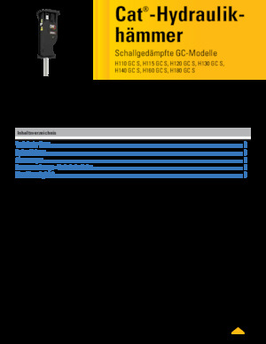 Hydraulische brekers Caterpillar H140GC S 