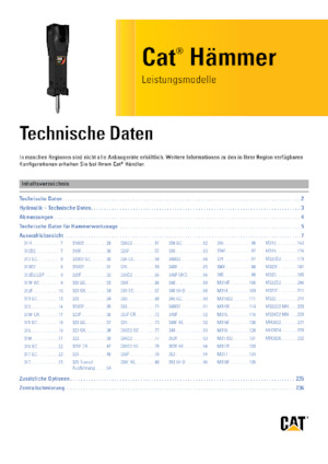 Hydraulische brekers Caterpillar H120 S
